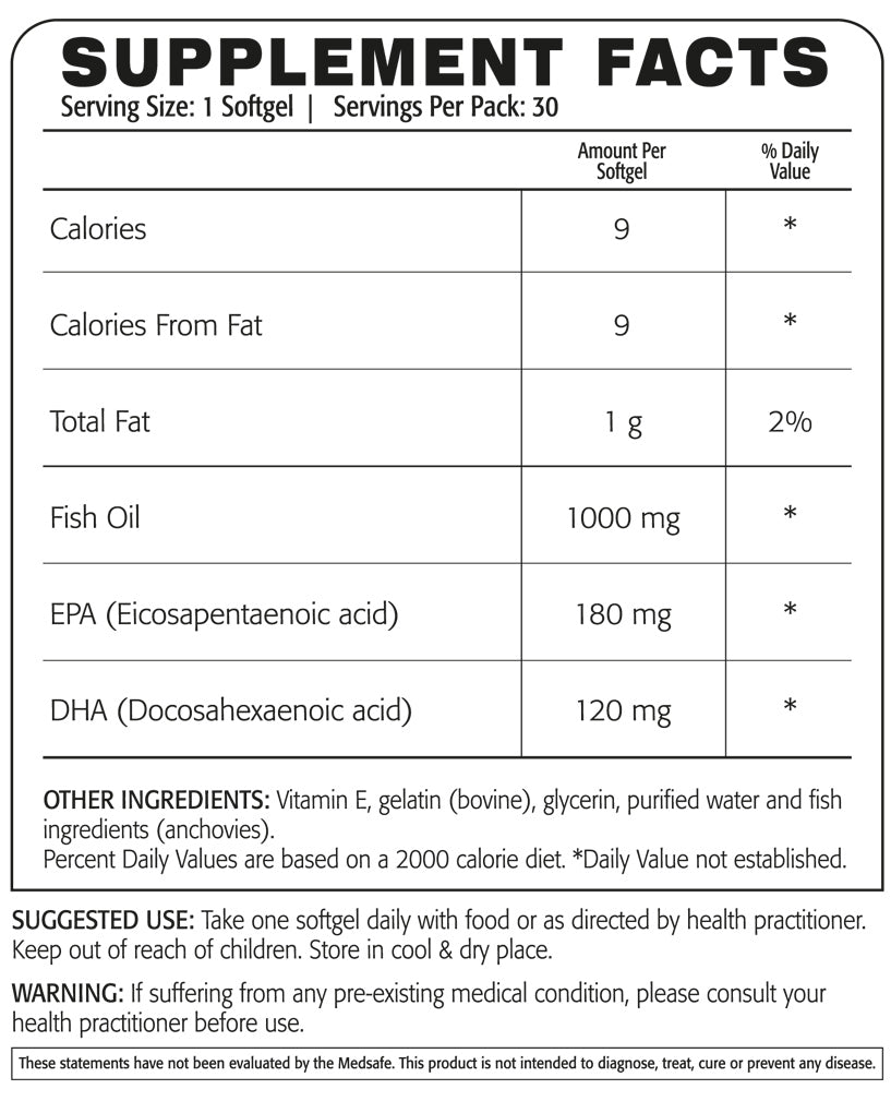 Vitaleno Omega 3 Fish oil