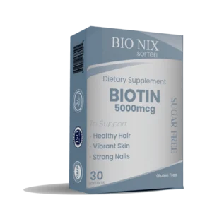 BIONIX Softgel Biotin 5000mcg
