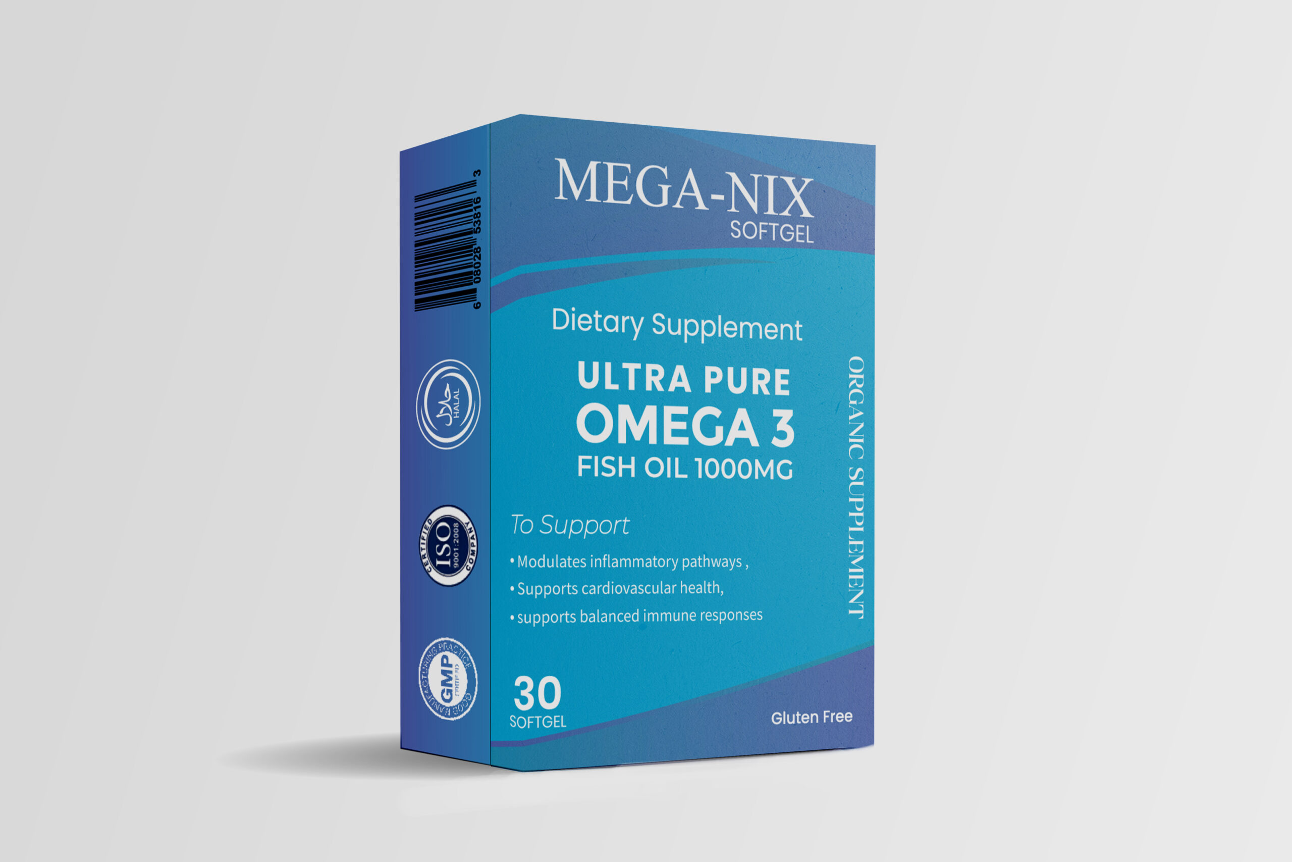 MEGA-NIX Softgel Omega-3 Fish Oil 1000mg
