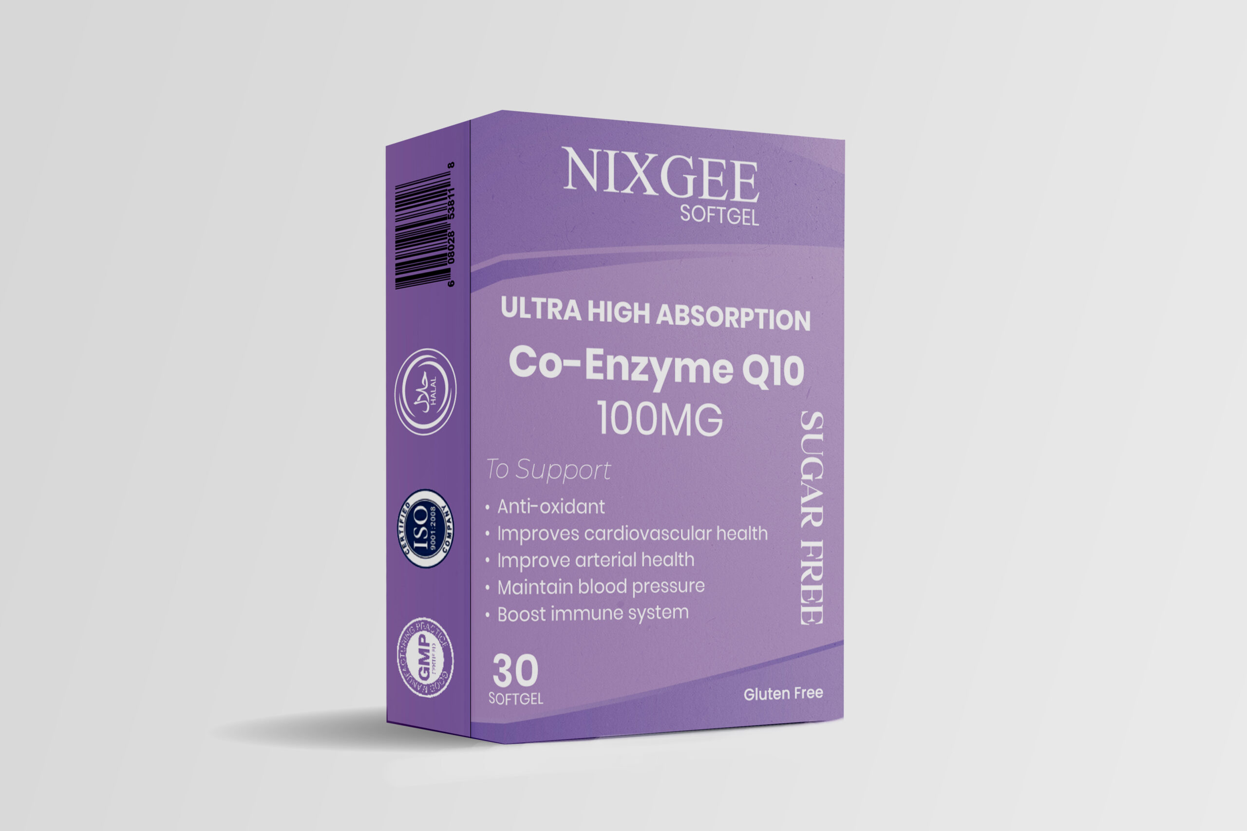 NIX-GEE Softgel Co-Q10 100mg
